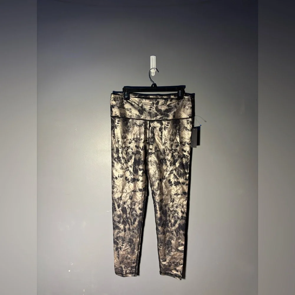 Savvi Phoenix Metallic Leggings Women’s Size 1XL - Picture 2 of 5
